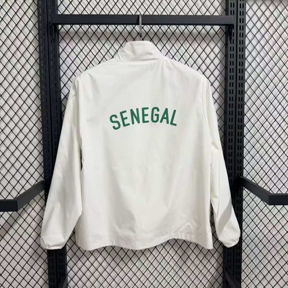 Algeria Windbreaker Jacket White 2026 World Cup
