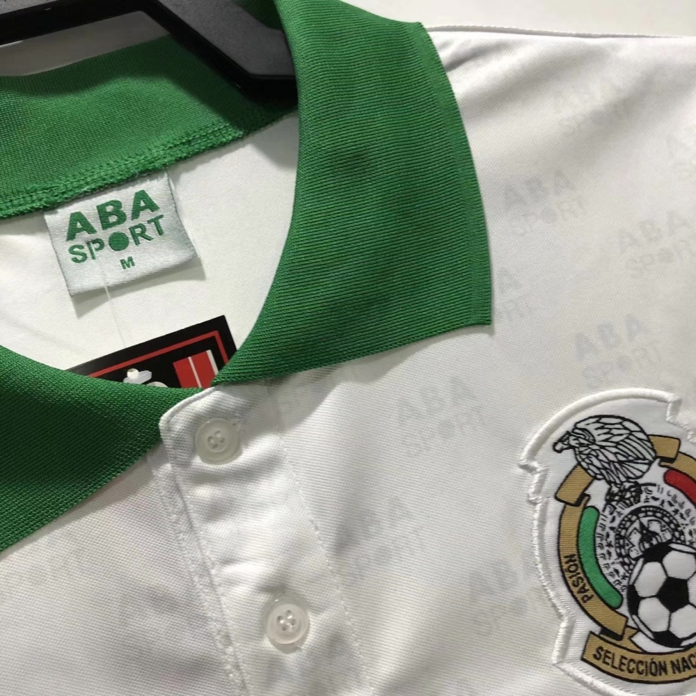 Mexico Retro Soccer Jersey Away Custom Shirt 1995