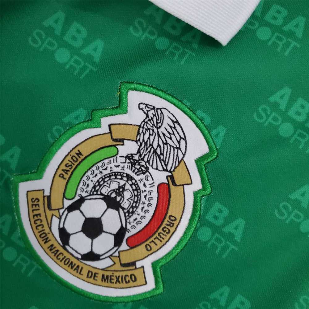 Mexico Retro Soccer Jersey Home Custom Shirt 1995