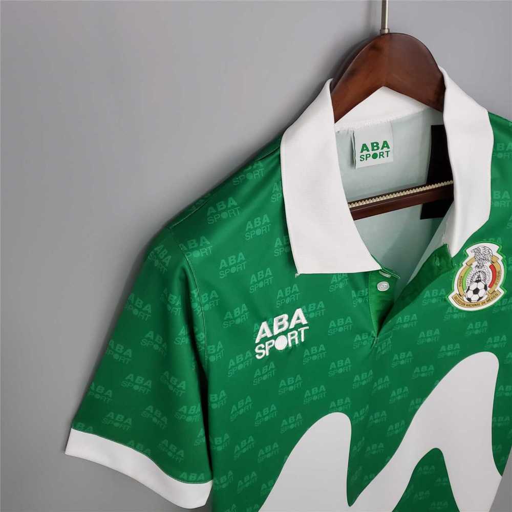 Mexico Retro Soccer Jersey Home Custom Shirt 1995