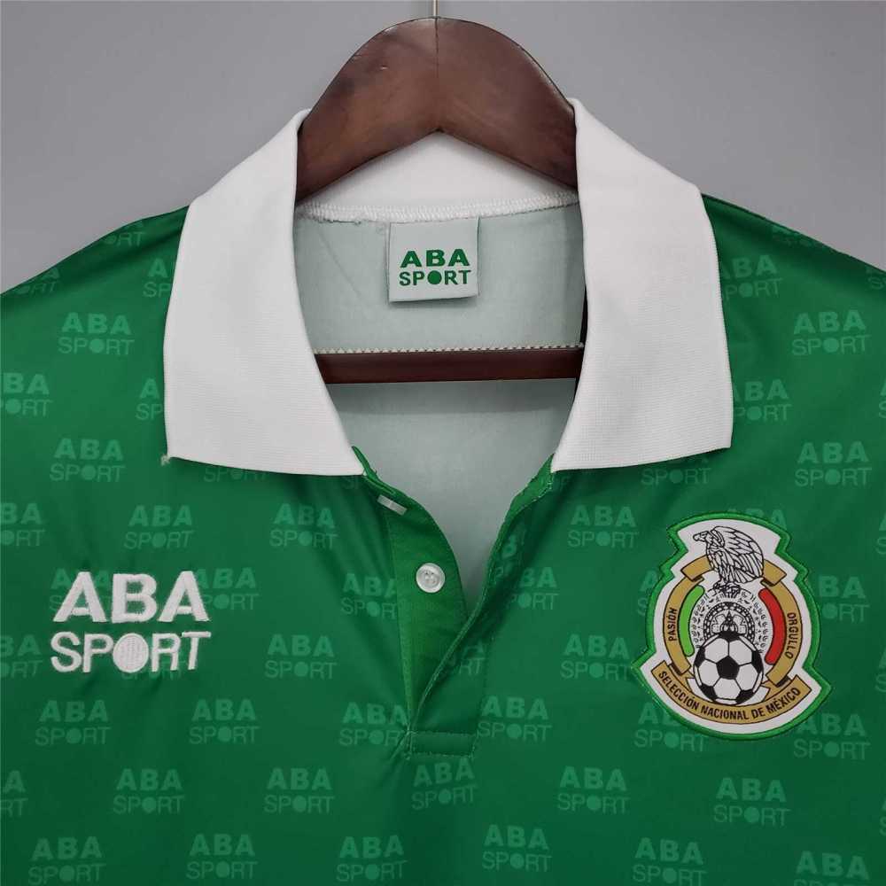 Mexico Retro Soccer Jersey Home Custom Shirt 1995