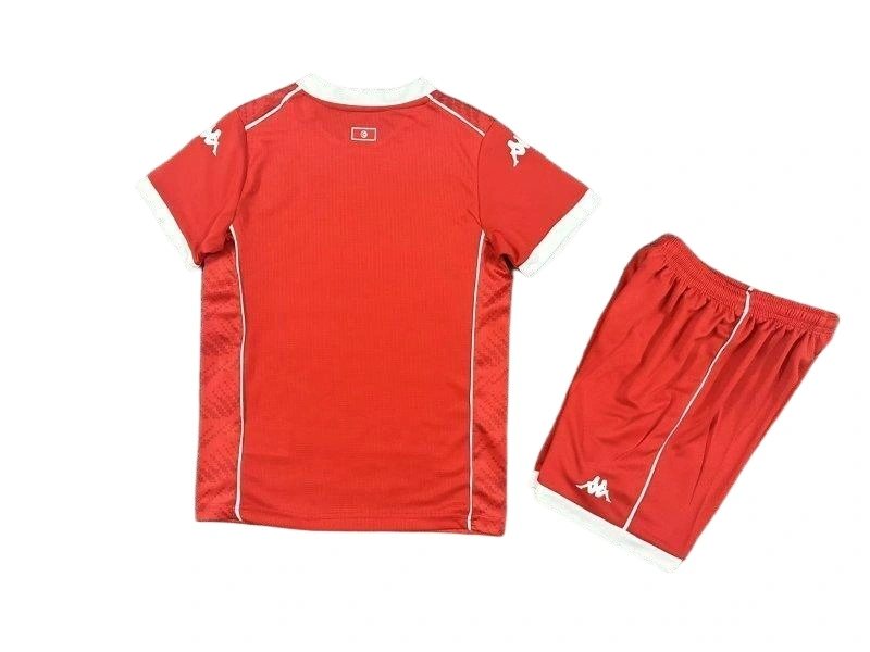 Tunisia Soccer Jersey Home Kids Kit Jersey+Shorts World Cup 2026