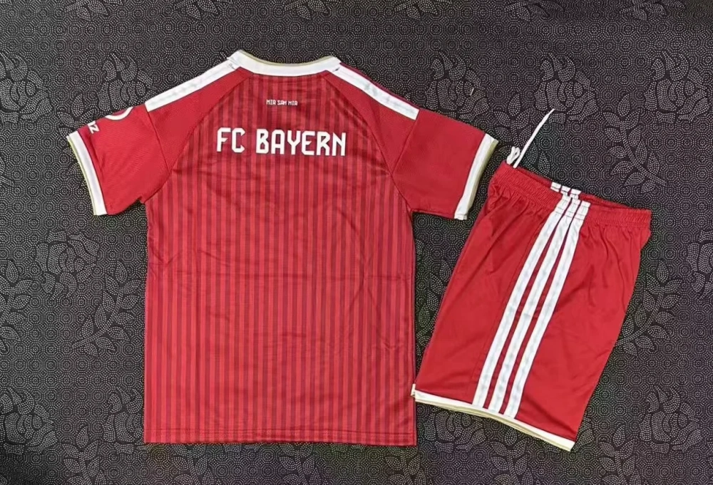 2026/2027 Bayern Munich Home Kids soccer jersey