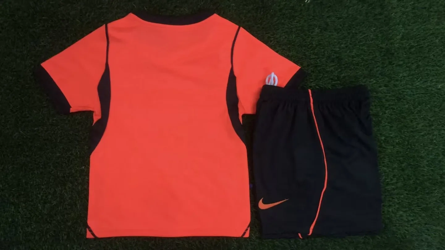 New 2026 Netherlands Home Kids soccer jersey
