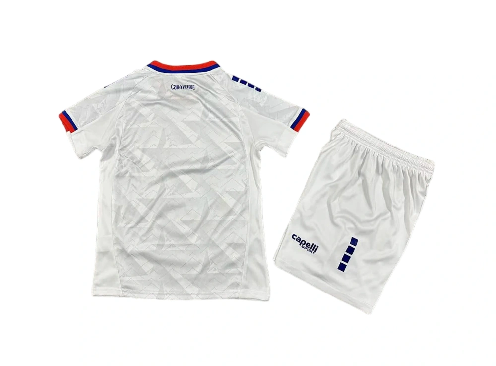 Cabo Verde Soccer Jersey Away Kids Kit Jersey+Shorts World Cup 2026