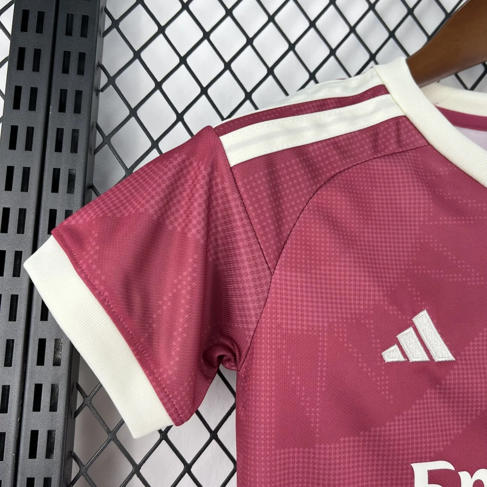 Real Madrid Soccer Jersey Third Away Kids Kit Jersey+Shorts 2026/27