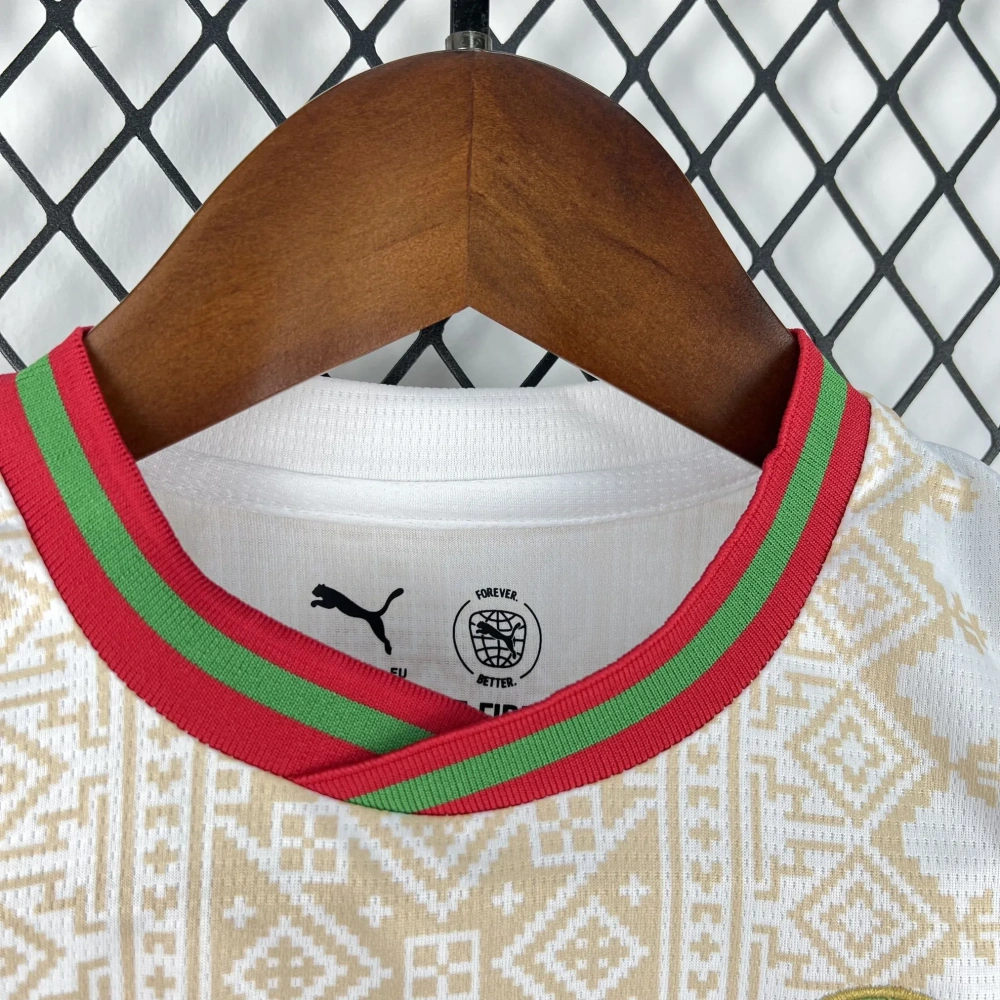 Morocco Soccer Jersey Away Kids Kit Jersey+Shorts 2026 World Cup
