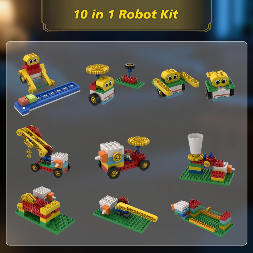 ICBlocks Screen-Free Coding Robot Kit
