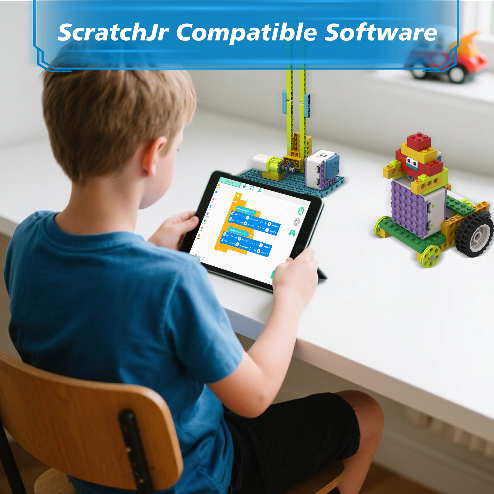 ICQbot Voice Coding Robot Kit
