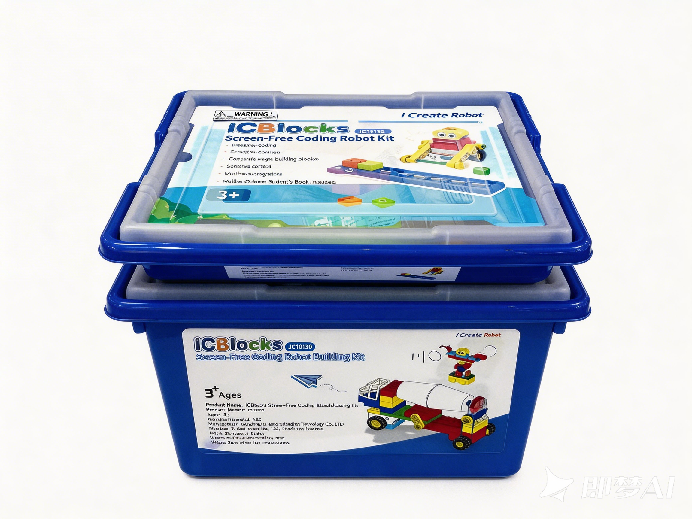 ICBlocks Screen-Free Coding Robot Kit