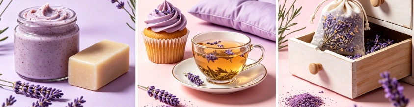 Lavender Flower Powder application in cosmetic and culinary industries