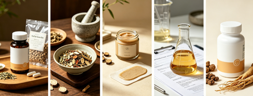 Arisaema Extract multiple application scenes
