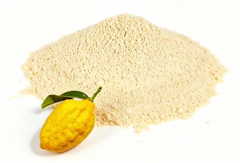 Light yellow Citron Juice Powder fine particle detail