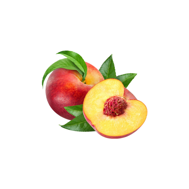 Prunus persica var. nectarina fresh stone fruit macro photography