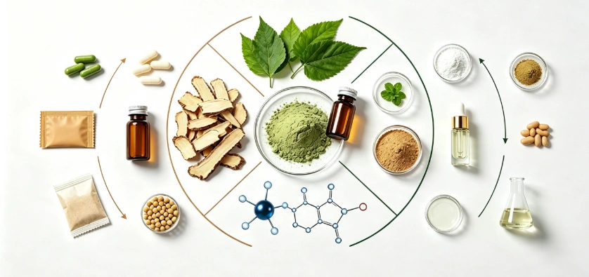 Morus Alba Extract multiple application scenes