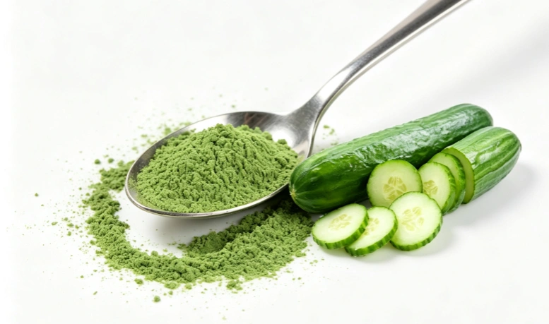 Cucumber Powder close-up texture detail