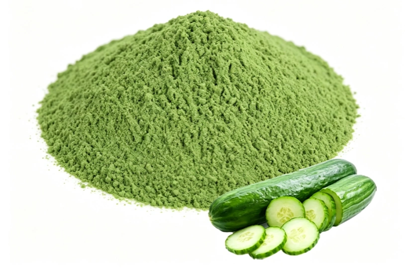 Bulk Cucumber Powder packaged in fiber drums