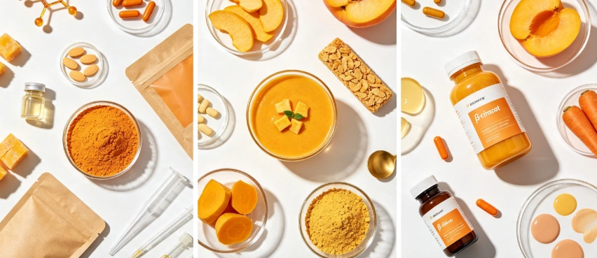 Freeze Dried Yellow Peach Powder multiple application scenes