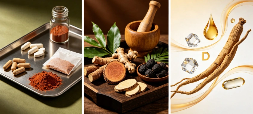 Butea Superba Extract multiple application scenes
