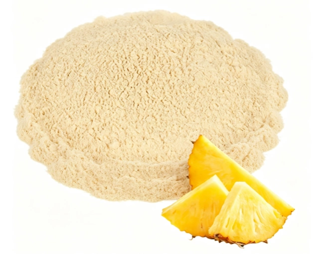 Ananas comosus fresh pineapple flesh cross-section macro photography
