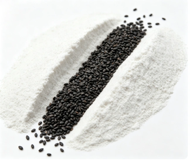 Griffonia Seed Extract close-up texture detail