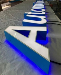 Sample Drawing- Custom Channel Letters & LED Signs