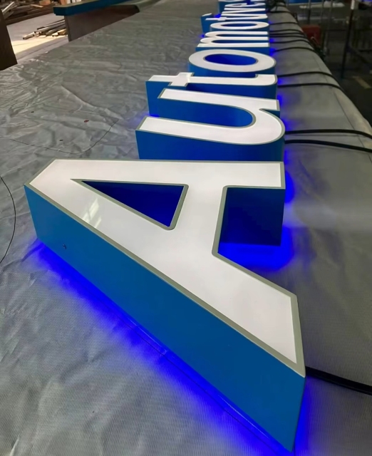 Sample Drawing- Custom Channel Letters & LED Signs