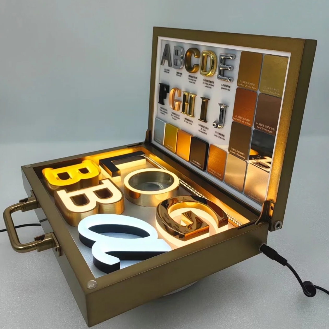 Sample Drawing- Custom Channel Letters & LED Signs