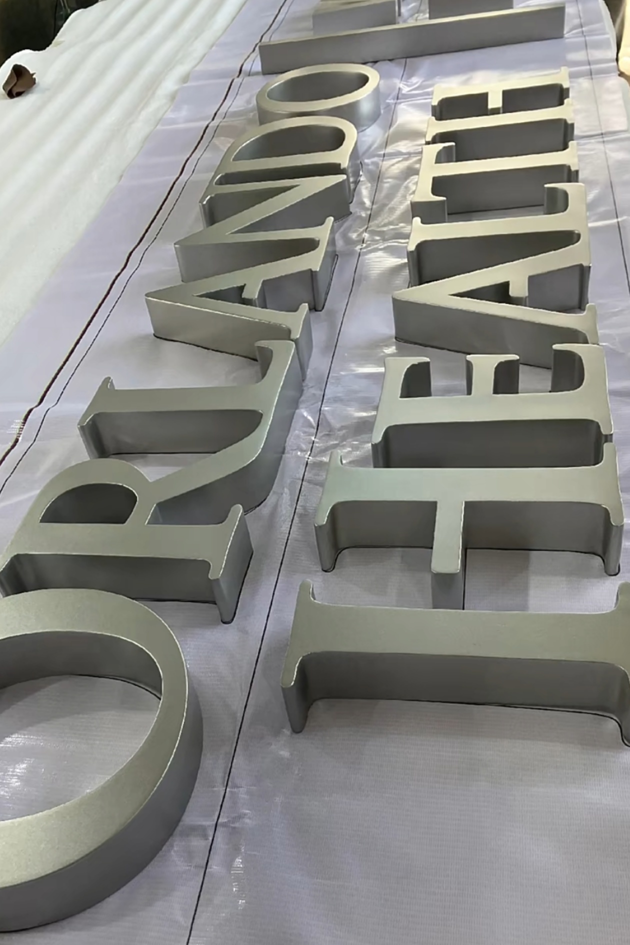 High-precision Metal Channel Letters- Custom Acrylic Sign