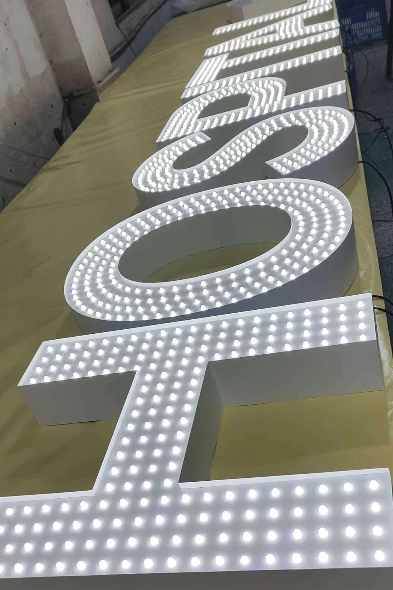 Bulb Illuminated Lettering - Custom Bar Signs & Vintage Illumination