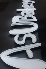 Sandblasted Illuminated Letters- LED Acrylic Signs