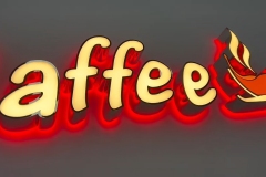 Double-sided Illuminated Lettering - Custom LED Sign