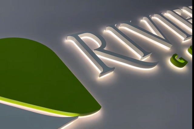 Backlit Metal Channel Letters - Custom Light Up Signs