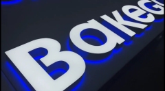 Double-sided Illuminated Lettering - Custom LED Sign