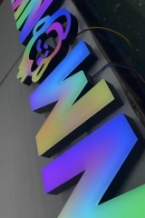 RGB LED Channel Lettering- Custom LED Business Sign