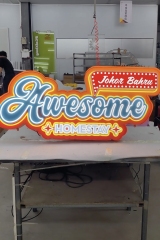 Vintage-style Signage- Custom Metal & Bar Signs
