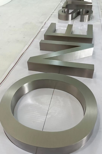 High-precision Metal Channel Letters- Custom Acrylic Sign