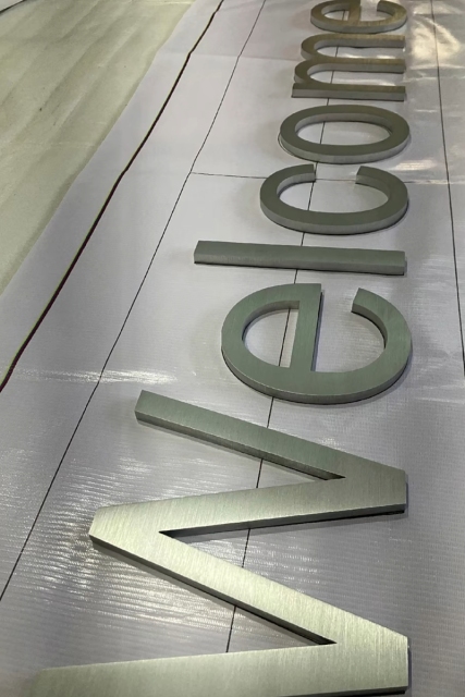 High-precision Metal Channel Letters- Custom Acrylic Sign