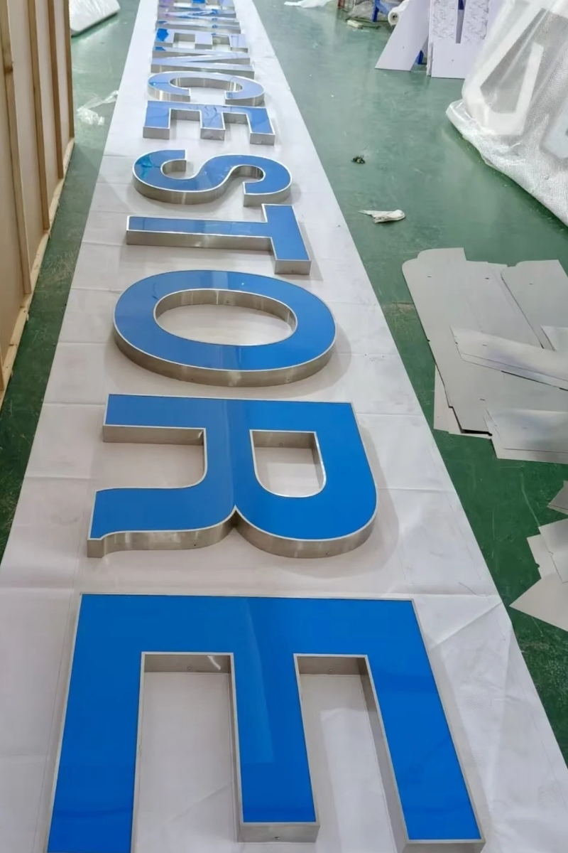 Front-lit LED Acrylic Channel Letters- Custom LED Channel Letters
