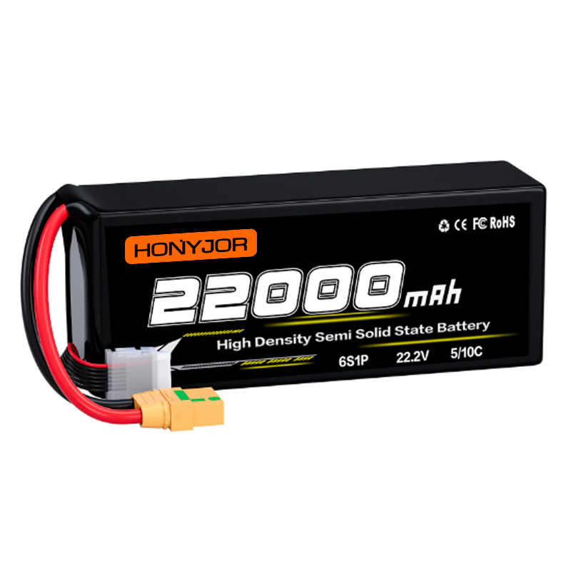 6S1P 22.2V 5C/10C 22000mAh High-Density Lithium Battery, Suitable For Drones And Unmanned Aerial Systems,6S1P 22.2V 22000mAh 5/10C High-Density Lithium Battery, Suitable For Drones And Unmanned Aerial Systems,LiPo Battery & Lithium Polymer Battery Manufacturer | Honyjor