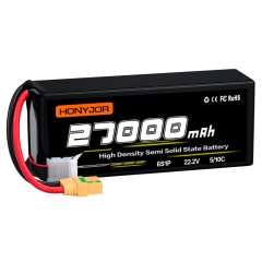 6S1P 22.2V 5C/10C 27000mAh High-Density Lithium Battery, Suitable For Drones And Unmanned Aerial Systems,6S1P 22.2V 27000mAh 5C/10C High-Density Lithium Battery, Suitable For Drones And Unmanned Aerial Systems,LiPo Battery & Lithium Polymer Battery Manufacturer | Honyjor