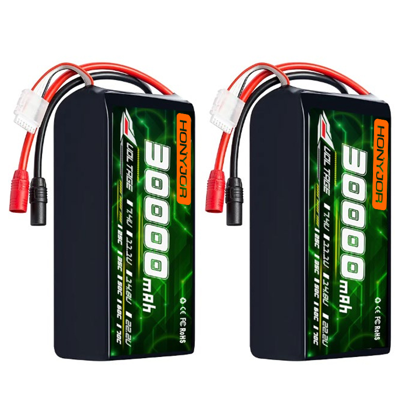 6S 22.2V 25C/50C 30000mAh Drone Battery Lipo Battery Specially for FPV Drone, designed for RC Airplane, Truck, Helicopter, RC car,6S 22.2V 30000mAh 25C/50C Drone Battery Lipo Battery Specially for FPV Drone, designed for RC Airplane, Truck, Helicopter, RC car,LiPo Battery & Lithium Polymer Battery Manufacturer | Honyjor