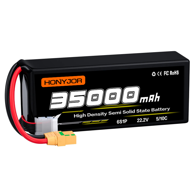 6S1P 22.2V 5C/10C 35000mAh High-Density Lithium Battery, Suitable For Drones And Unmanned Aerial Systems,6S1P 22.2V 5C/10C 35000mAh High-Density Lithium Battery, Suitable For Drones And Unmanned Aerial Systems,LiPo Battery & Lithium Polymer Battery Manufacturer | Honyjor