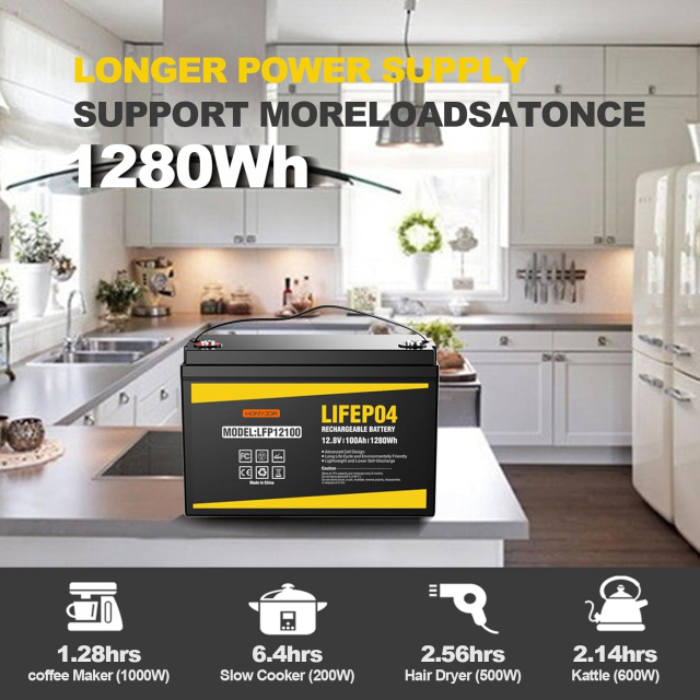 12.8v 100Ah LiFePO4 Battery LFP12100,12.8V 100Ah LiFePO4 Battery Pack (4S) | Custom & Wholesale | HONYJOR,LiPo Battery & Lithium Polymer Battery Manufacturer | Honyjor