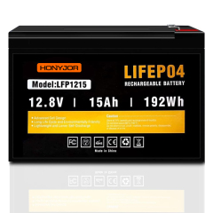 12.8v 15Ah LiFePO4 Battery LFP1215,12.8V 15Ah LiFePO4 Battery Pack (4S) | Custom & Wholesale | HONYJOR,LiPo Battery & Lithium Polymer Battery Manufacturer | Honyjor