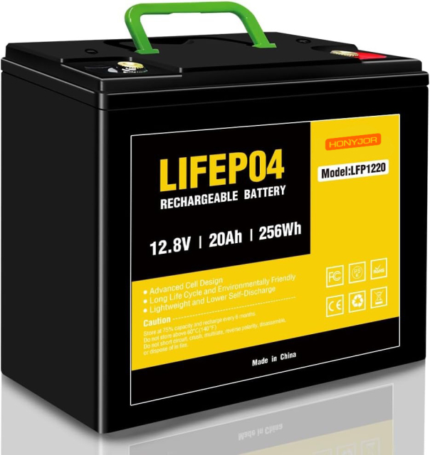 12.8v 20Ah LiFePO4 Battery LFP1220,12.8v 20Ah LiFePO4 Battery LFP1220,LiPo Battery & Lithium Polymer Battery Manufacturer | Honyjor