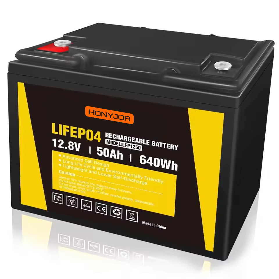 12.8v 50Ah LiFePO4 Battery LFP1250,12.8v 50Ah LiFePO4 Battery LFP1250,LiPo Battery & Lithium Polymer Battery Manufacturer | Honyjor
