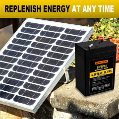 6.4v 6Ah LiFePO4 Battery LFP0606,6.4v 6Ah LiFePO4 Battery LFP0606,LiPo Battery & Lithium Polymer Battery Manufacturer | Honyjor