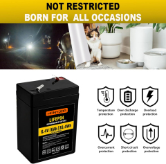 6.4v 6Ah LiFePO4 Battery LFP0606,6.4v 6Ah LiFePO4 Battery LFP0606,LiPo Battery & Lithium Polymer Battery Manufacturer | Honyjor