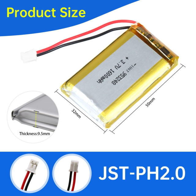 3.7V Li-ion Battery 1600mAh,3.7V Li-ion Battery 1600mAh,LiPo Battery & Lithium Polymer Battery Manufacturer | Honyjor